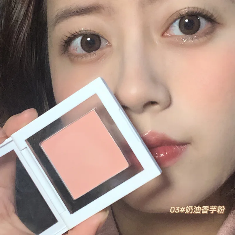 Ccsheer Blush Schattige En Draagbare Blusher Crème Natuurlijke Wang Gezicht Rouge Verhelderende Waterdichte Vrouwelijke Make-Up Koreaanse Cosmetica