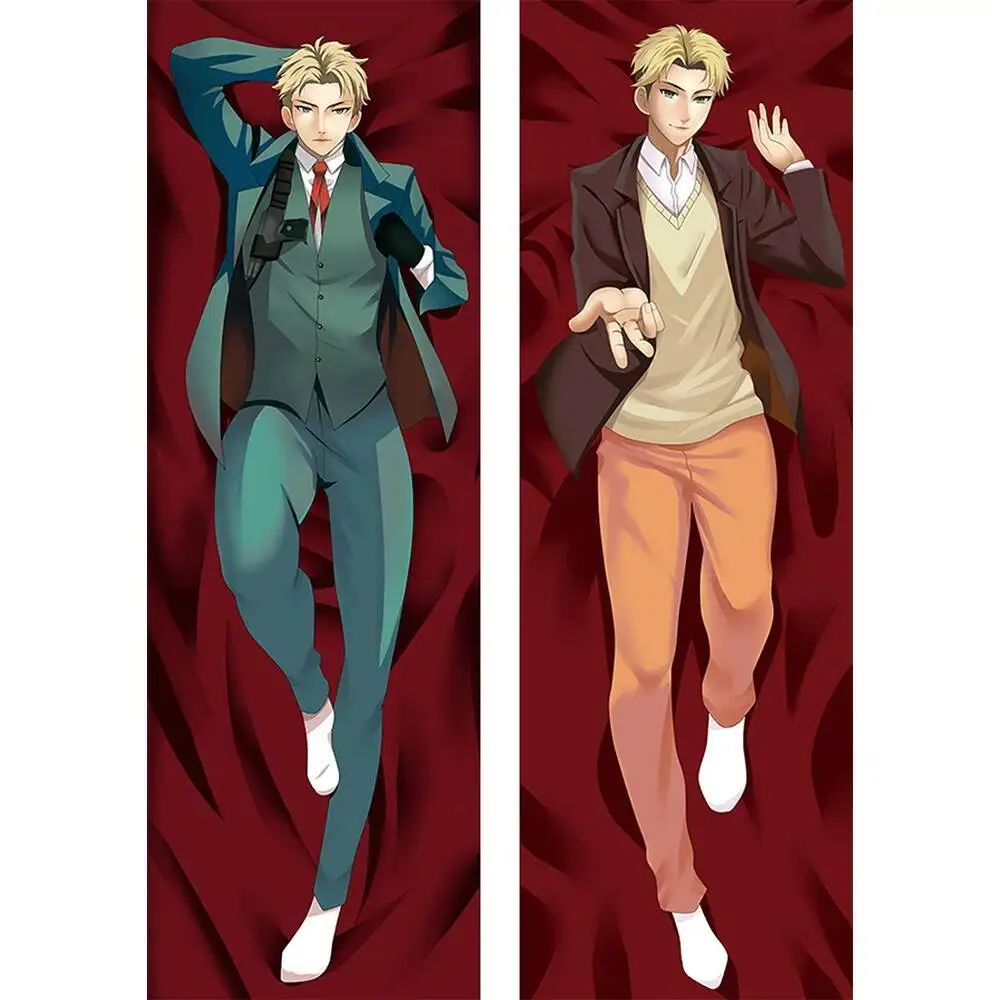 

Аниме Декор наволочка SPY×FAMILY Loid Forger Dakimakura Waifu 2-сторонний принт шарнирная наволочка для тела наволочка подарки