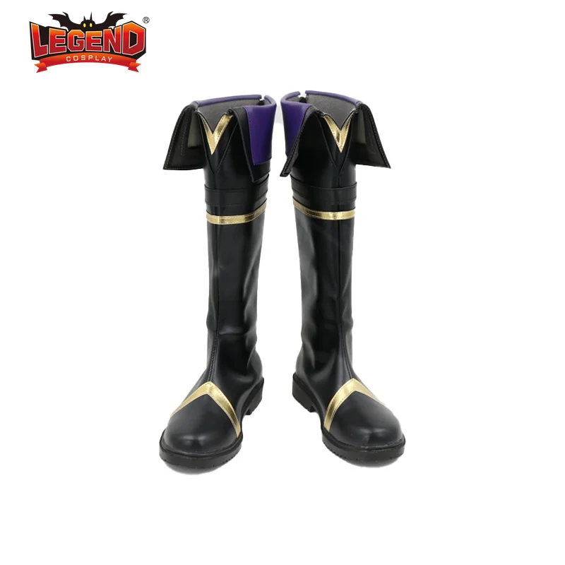 أنيمي سماحة في الظل Cid Kagenou تأثيري أحذية الظل حديقة عالية الكعب أحذية فارس الأحذية اكسسوارات حفلة الهالوين #2