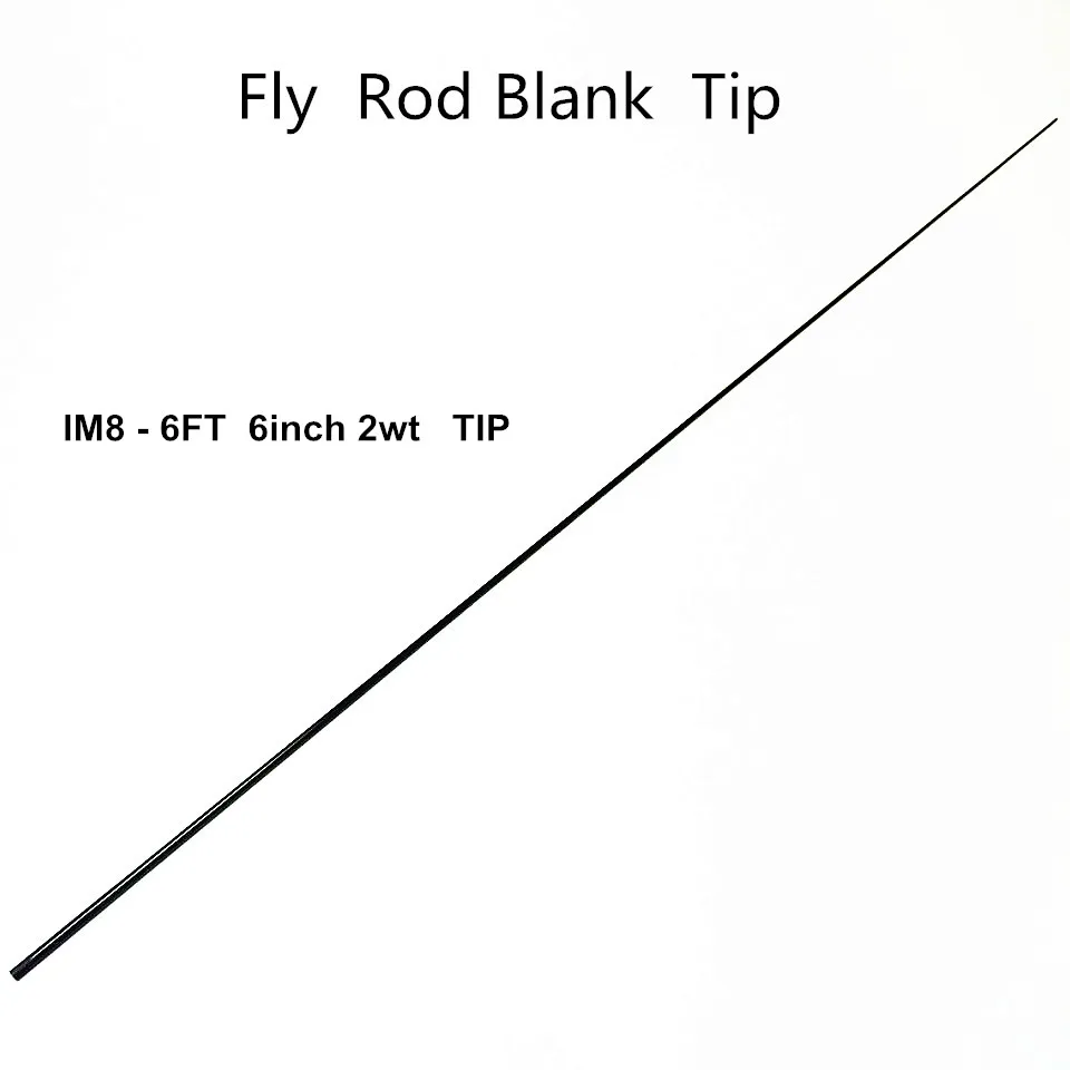 NooNRoo-DIY Fishing Rod, Repair Rod, Private Custom Material, NooNRoo, IM8 6FT 6Inch  2WT, 4 PCS