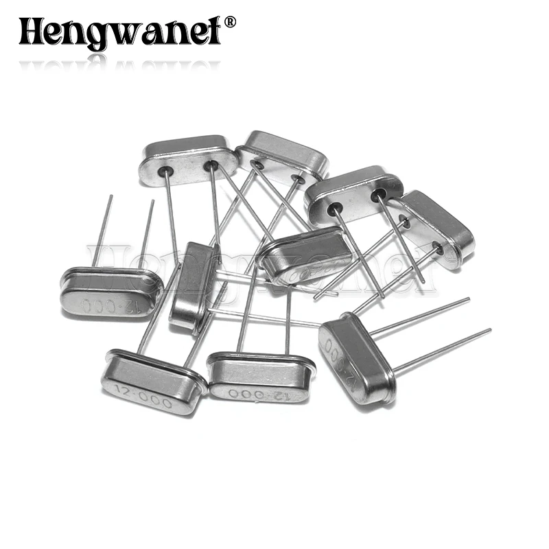 Cylindre à quartz oscillateur 2*6MM 3*8MM, 10 pièces, 32.768KHz 6MHz 8MHz 12MHz 16MHz 24MHz, résonateur de fréquence 2x6 3x8