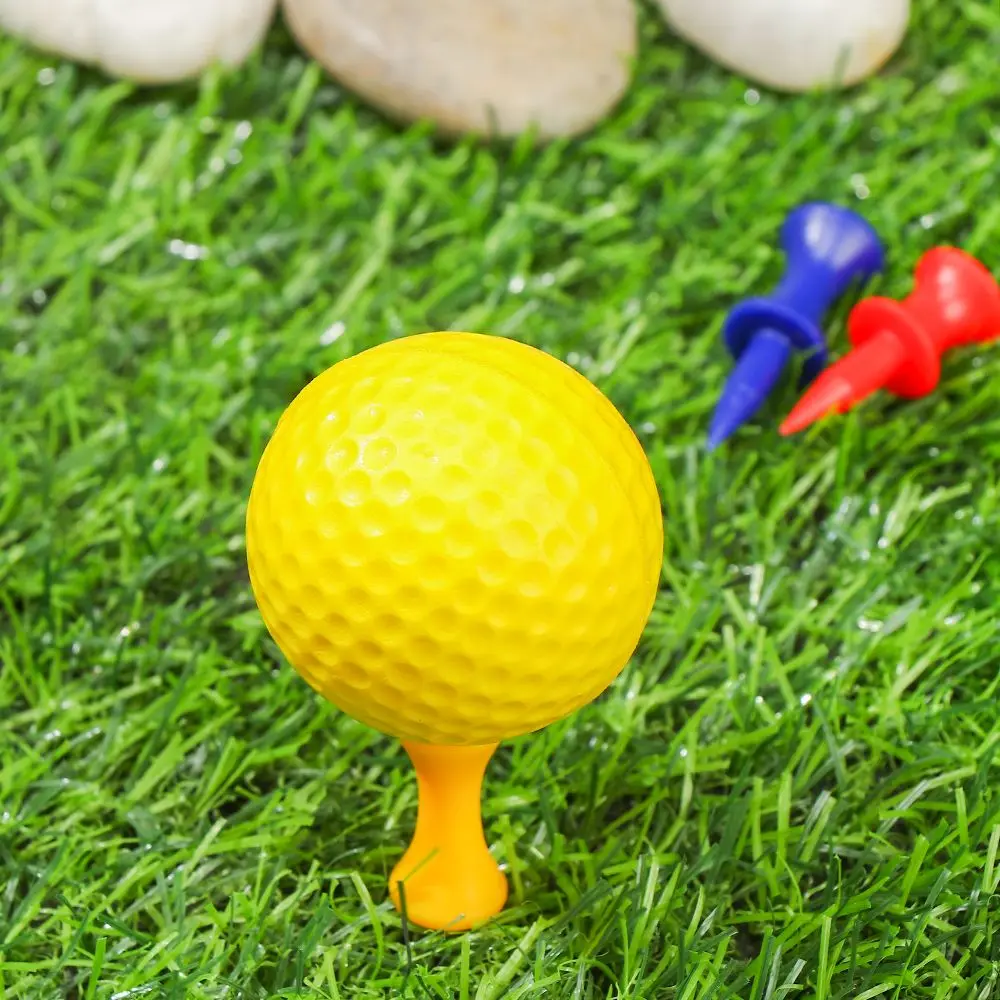 20Pcs Golf Tees Colorful Plastic Golf Tee Step Down Golf Ball Holder Golf Accecories For Golfer Gift 31/37/43/51/57/70mm