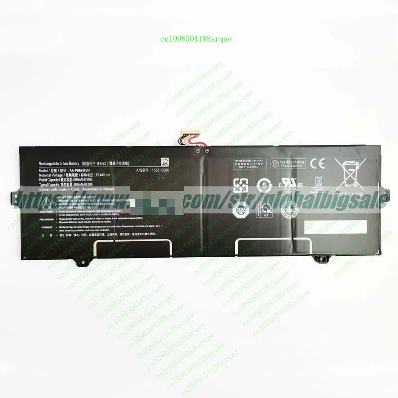 

NEW AA-PBMN4VN Battery For Samsung Galaxy Book Pro 360 15 NP950QDB NP950XDBClippers