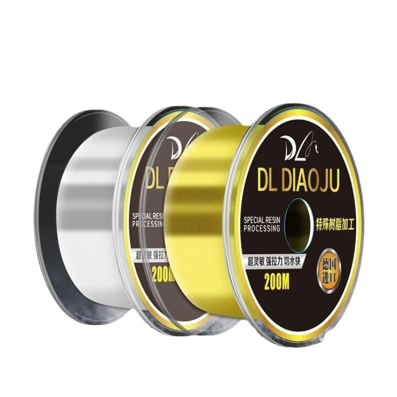 

Super Strong 200m Nylon Fishing Line Super Soft Strong Tensile Fish Line Professional Stream Lake River Ocean Main Line Pesca