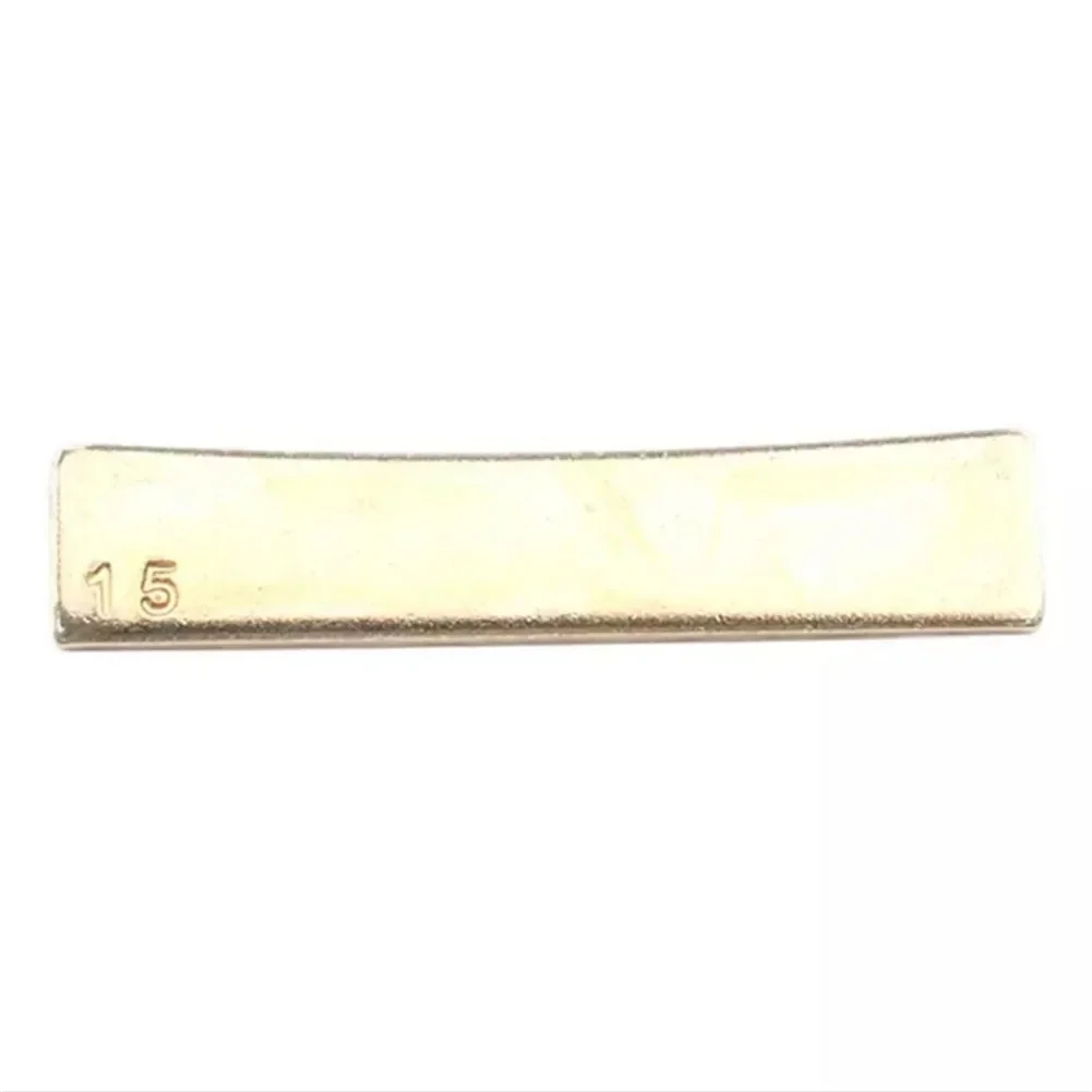 9 Size Guitar Radius Brass Fingerboard Fret Press Caul Insert Guitar DIY Brass Guitar Radius Fret Press Caul Insert Luthier Tool