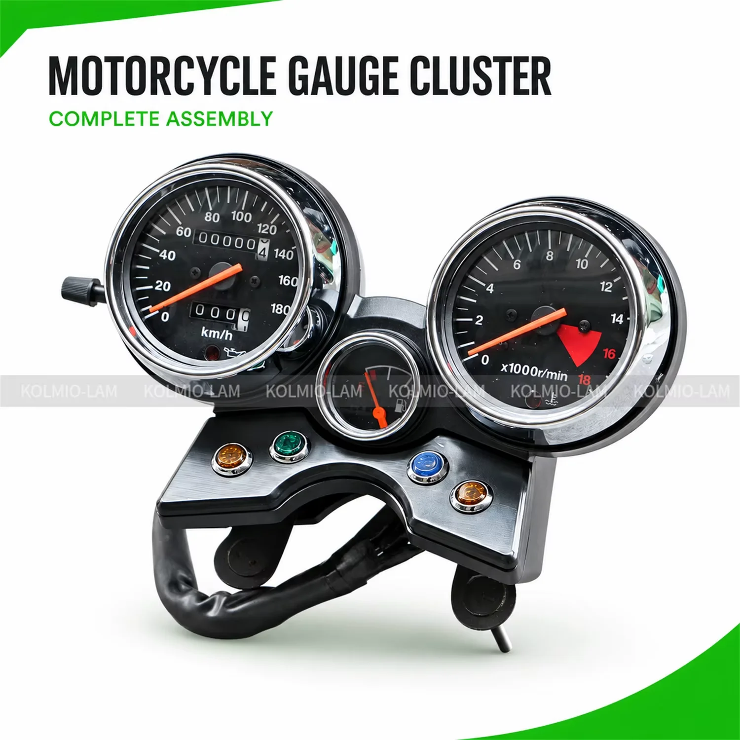 Passend für Suzuki Bandit GSF250 GSF400 GSF750 GSF1000 GJ77A 77A Motorrad-Tachometer Instrumentenanzeige GSF 250 400 750 1000 – Detail 1