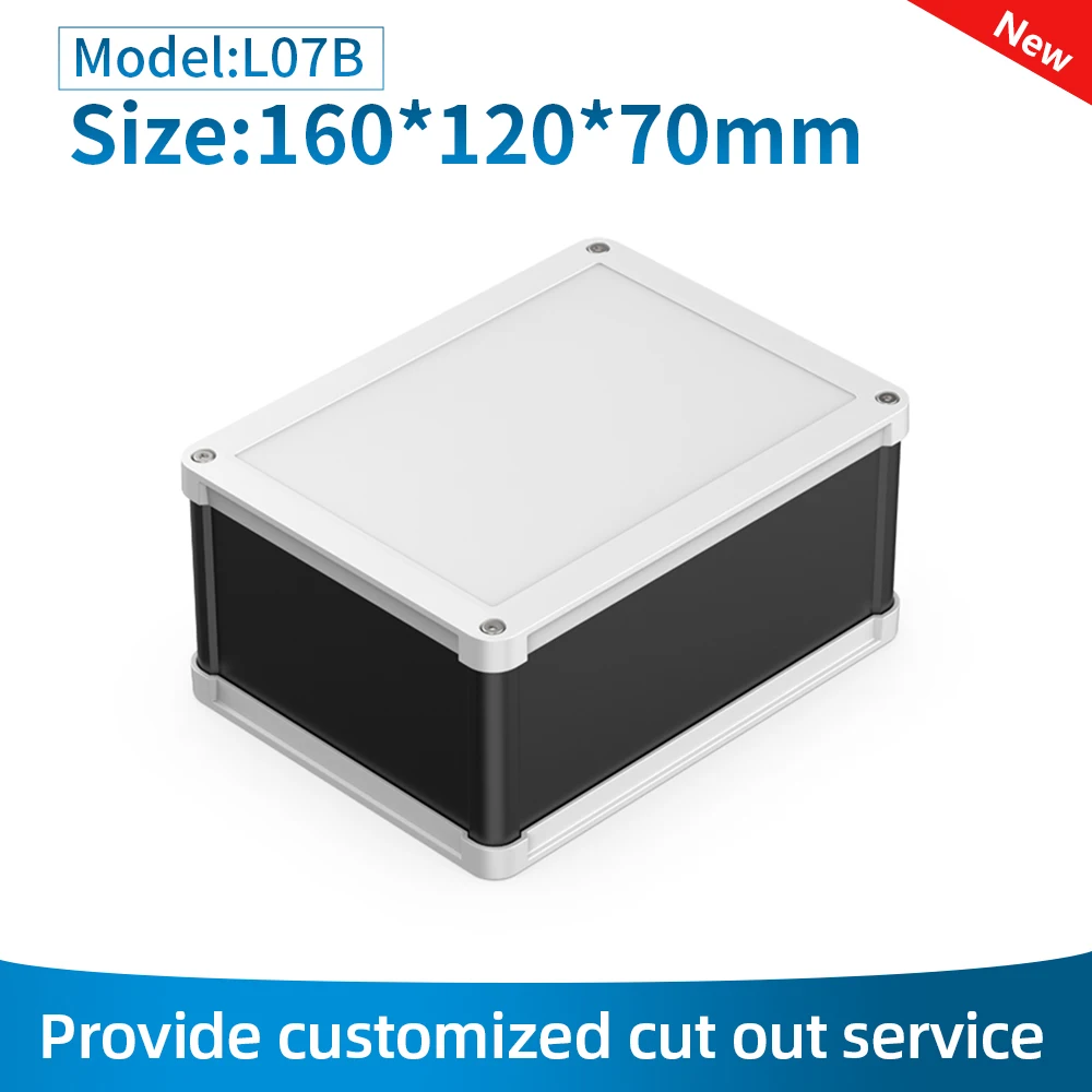 

Waterproof Electrical Project Box Durable IP68 Aluminum Electronic Enclosure DIY Watertight Junction Housing L07B 160*120mm