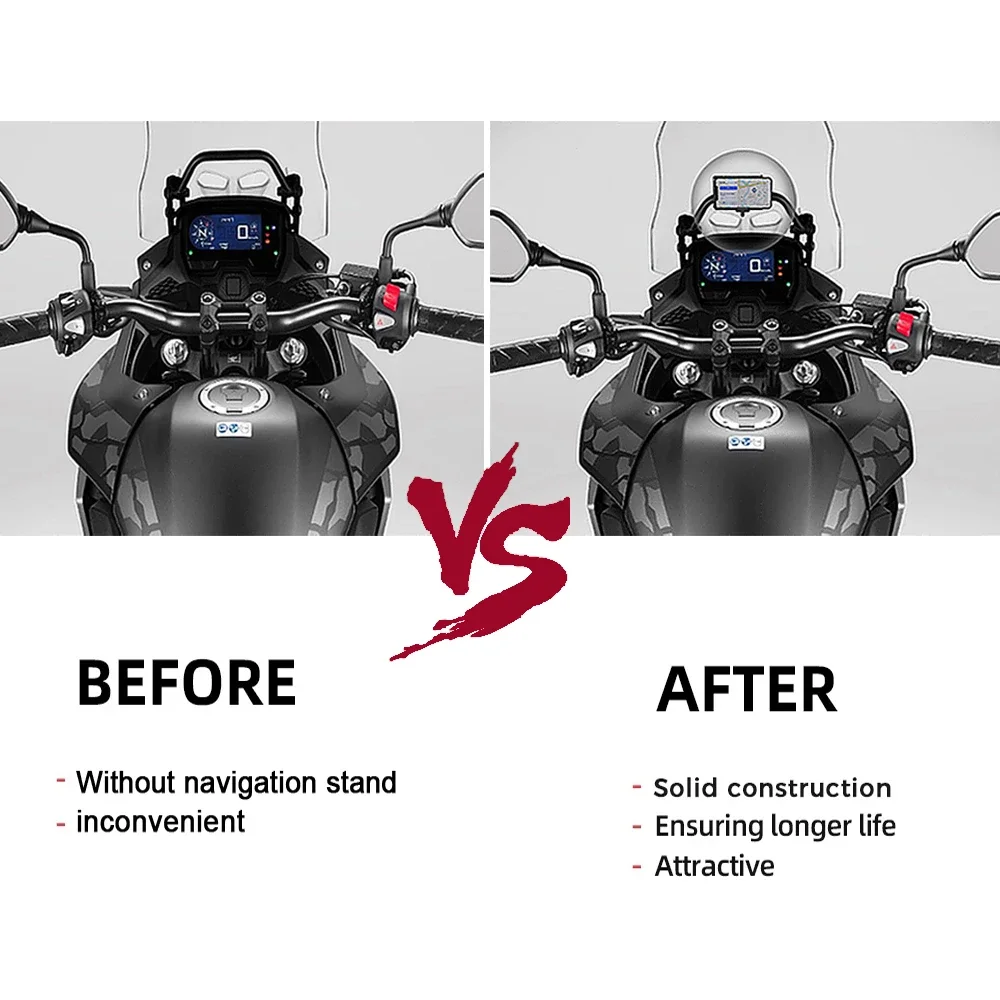 

Motorcycle GPS/SMART PHONE Navigation GPS Plate Bracket Adapt Holder For HONDA CB500X CB 500X CB500 X 2018 2019 2020