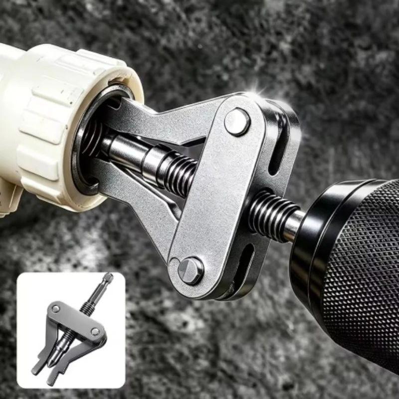 1-2pcs Universal Hex Shank Broken Pipe Extractor Faucet Valve Stuck Insert Remover multi-functional Plumbing Repair Tool