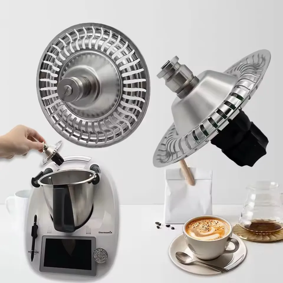 ThermomixeTM5/TM6 Milchaufschäumer, zur Herstellung von Cappuccino und Latte, Küchenutensilien, Mixer-Milchaufschäumer-Zubehör