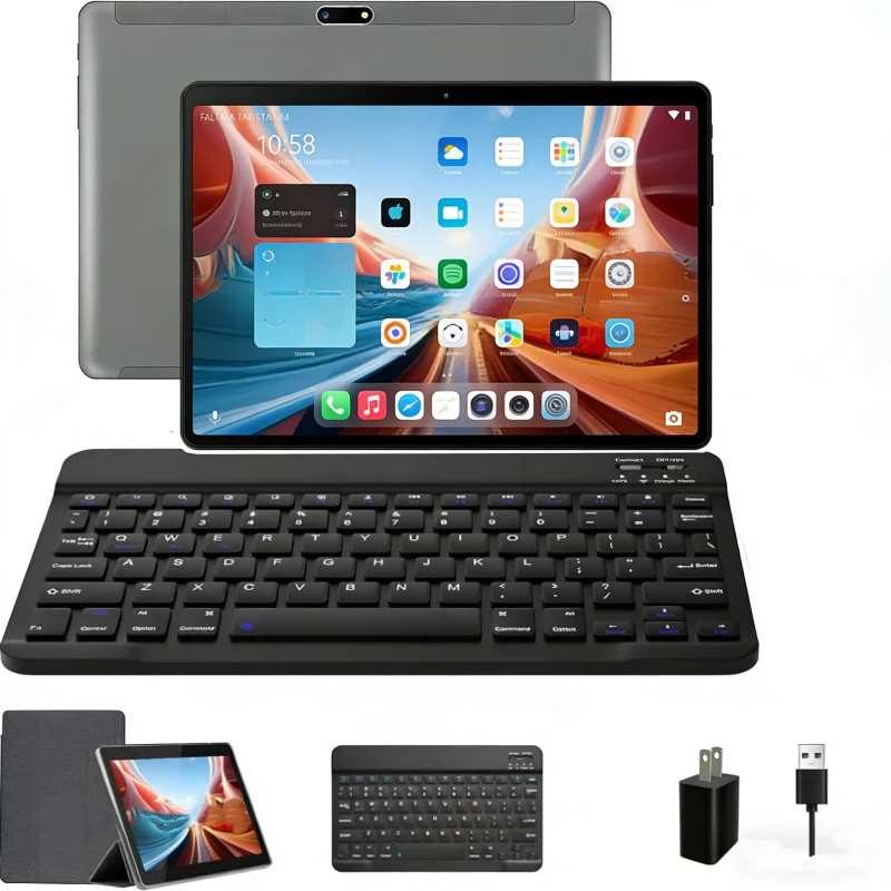 Big SALES T10 MT6763 Octa-Core 10.1 Inch 4GB RAM 64GB ROM G3 Android 9.0 Tablet PC 4G Phone Call WiFi Dual Camera SIM Card Slot