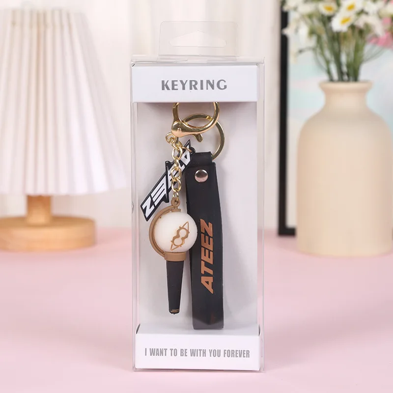 

Aniteez Keychain Kpop Idol Ateez Mingi Seonghwa San Yunho Hongjoong Jongho Wooyoung Yeosang Key Ring Backpack Decor Fans Gift