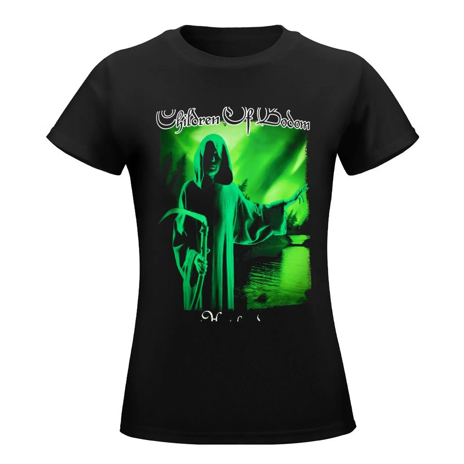 Children of Bodom - Hatebreeder T-Shirt tops summer clothes summer top cute tops funny t shirts for Women