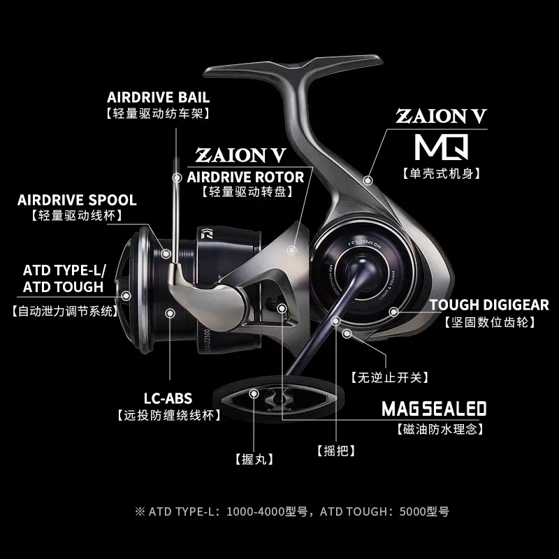 2025 New Original Daiwa Caldia LT Freshwater Saltwater Spinning