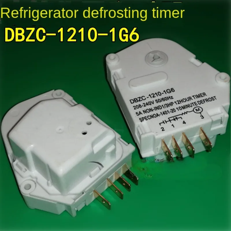 

Подходит для Rongsheng Hisense Kelong, таймер размораживания холодильника DBZC-1210-1G6, аксессуары для таймера размораживания