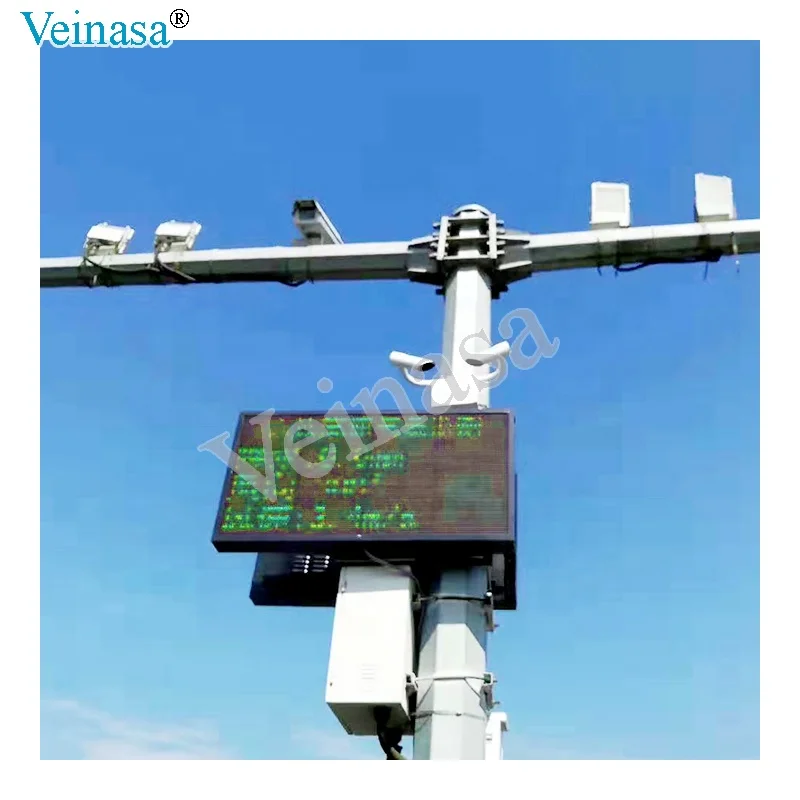 RAWS006L Highway Heavy Fog Visibility Sensor Ultrasonic Weather Station Automatic Weather Station Road Visibility Detector