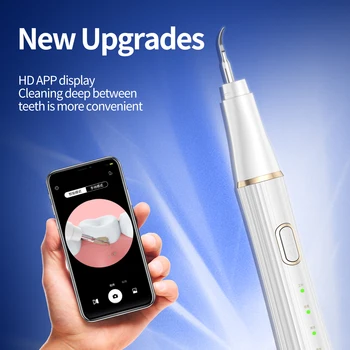 Ultrasonic Dental Scaler Electric Sonic Dental Plaque Cleaner Personal Care Appliances for Teeth Tartar Stain Stone Remover