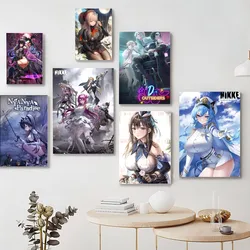 Goddess of Victory Nikke Poster Self-adhesive Art Poster Whitepaper Prints Posters Artwork Home Decor