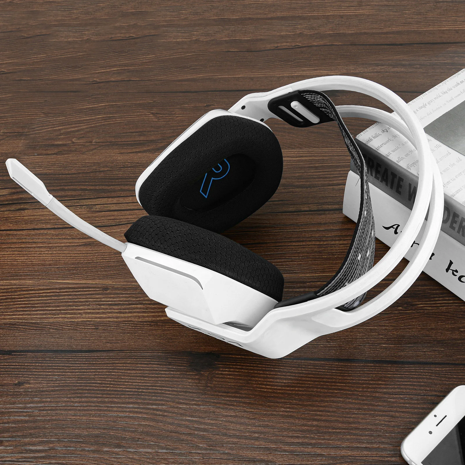 Geekria-Mesh ربطة رأس قماشية ، سوار بديل لسماعات الرأس ، متوافق مع لوجيتك G733 ، G335 ، G535