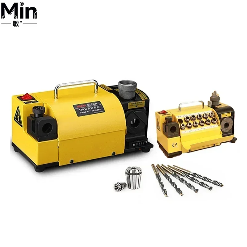 MR-13 Drill & End Mill Grinder 3-13mm HSS Sharpener with 1pc CBN Grinding Wheel Portable