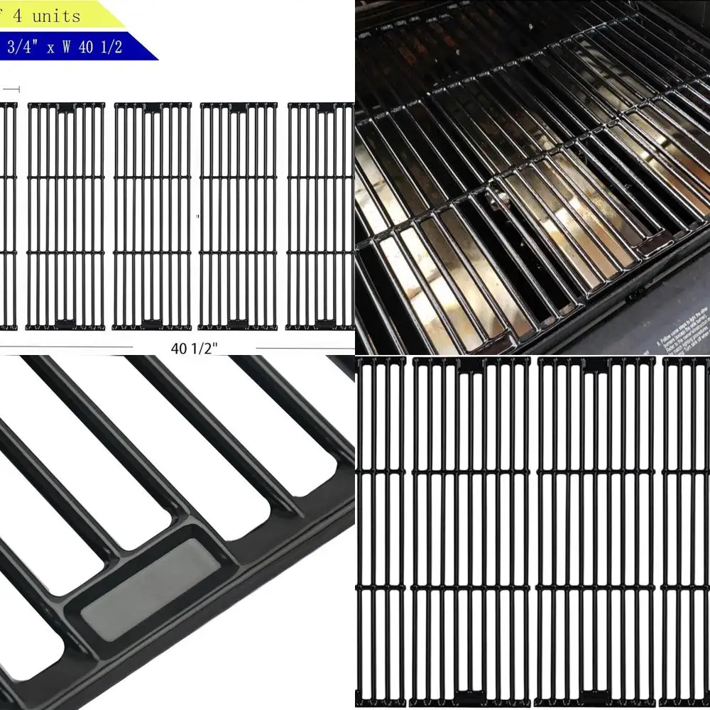 

Replacement Cooking Grids for Grills - 6 Piece Set, Compatible with Various Models, Including Chargriller and King Griller