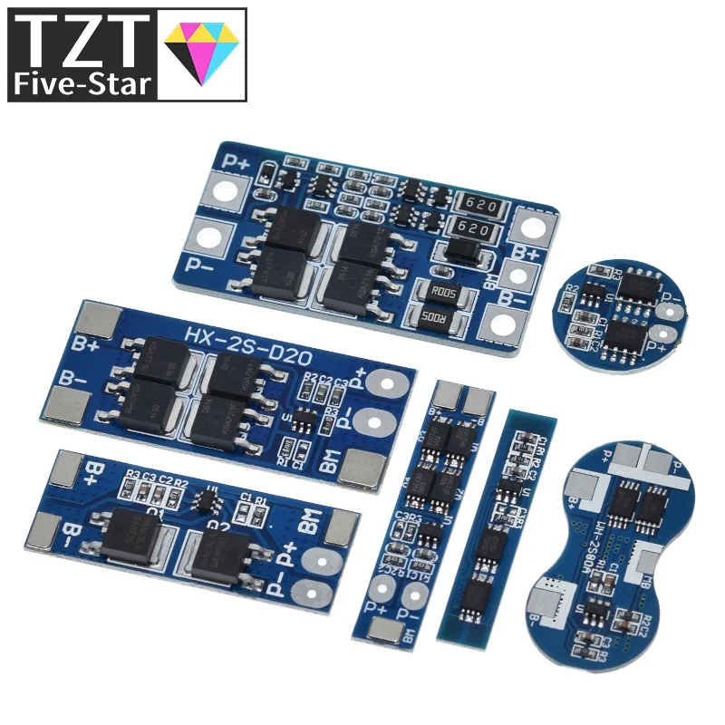 2S 3A 4A 5A 8A 10A 13A 20A 7.4V 8.4V Li-ion 18650 Lithium battery protection board / BMS board Standard / Balance