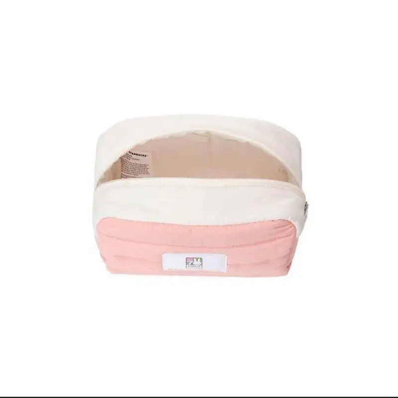 Miffy Makeup Bag Kawaii Cartoon New Miffy Rabbit Pink Dopamine Shoulder Bag Makeup Bag Girl Birthday Gift view 4
