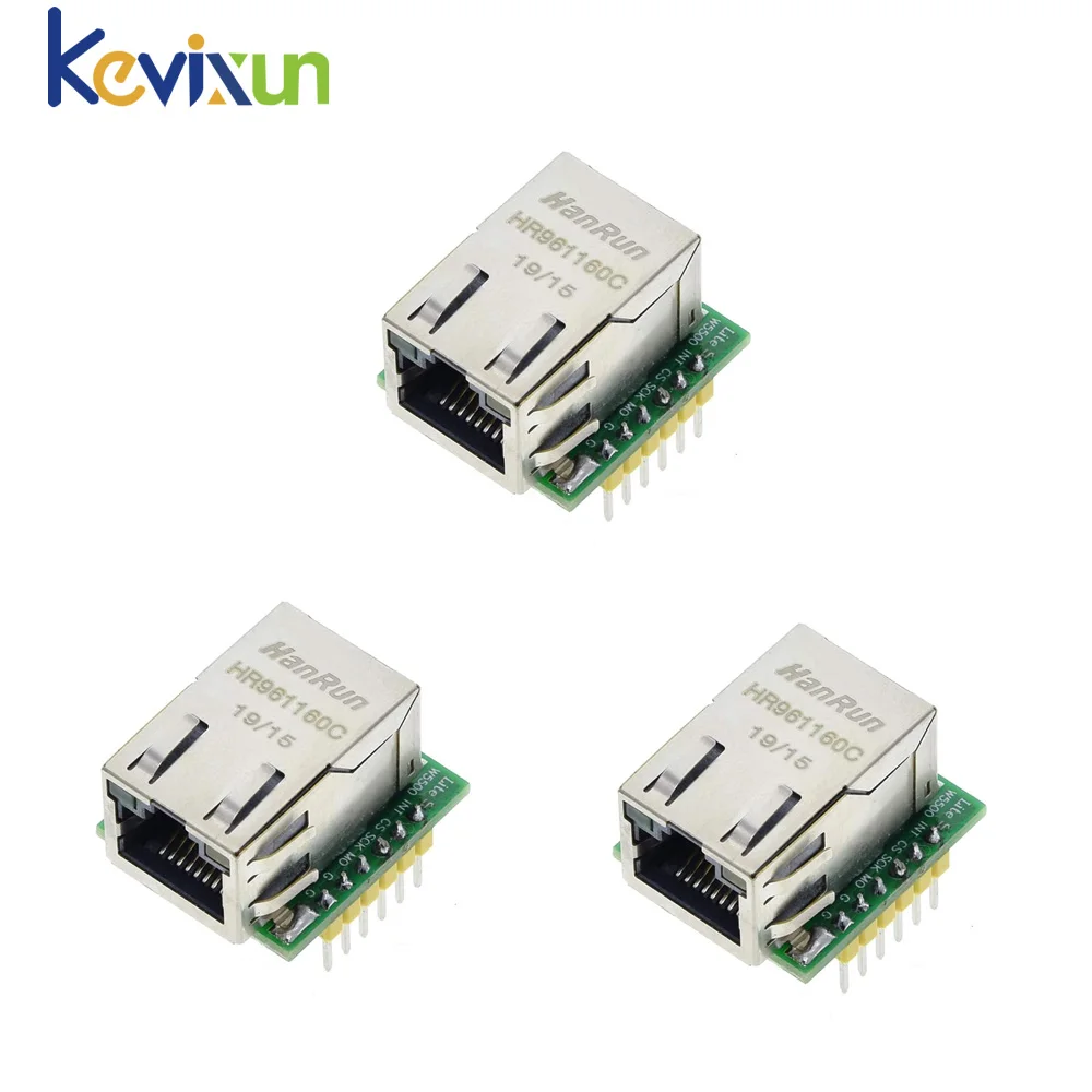 1/3/5PCS W5500 Module TCP/IP Ethernet Module Compatible with WIZ820io Network Interface RC5 IoT for Arduino