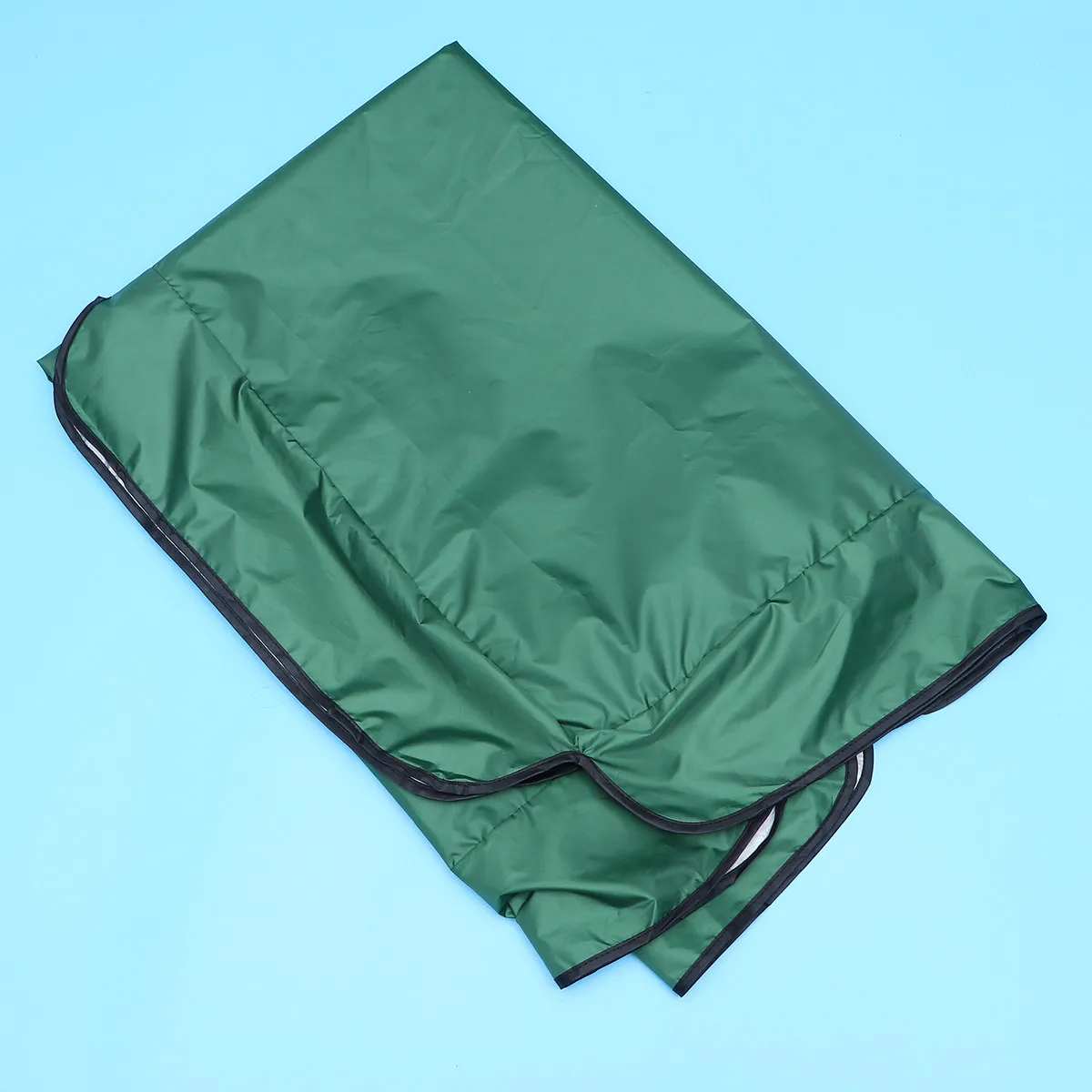 Swing Canopy Replacement Polyester Waterproof Dustproof Cover Elastic Band Scalloped Edge Garden Swing Protector Sunshade
