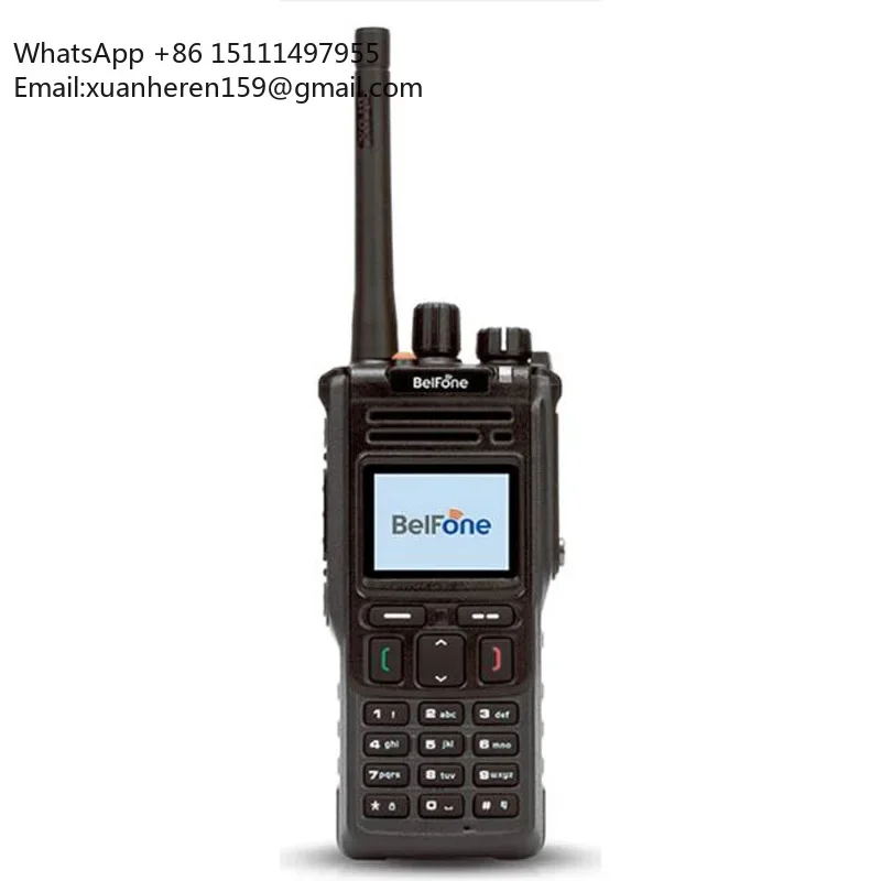 Belfone Bf-Td950 GPS IP68 Waterproof Dustproof Wireless Long Range Transmitter 2 Way Radio Professional FM Analog Walkie Talkie
