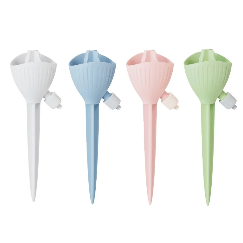 1/4pcs Automatic Drip Irrigation System Self Watering Flower Watering Device Adjustable Plants Rate Garden Auto Water Dripper
