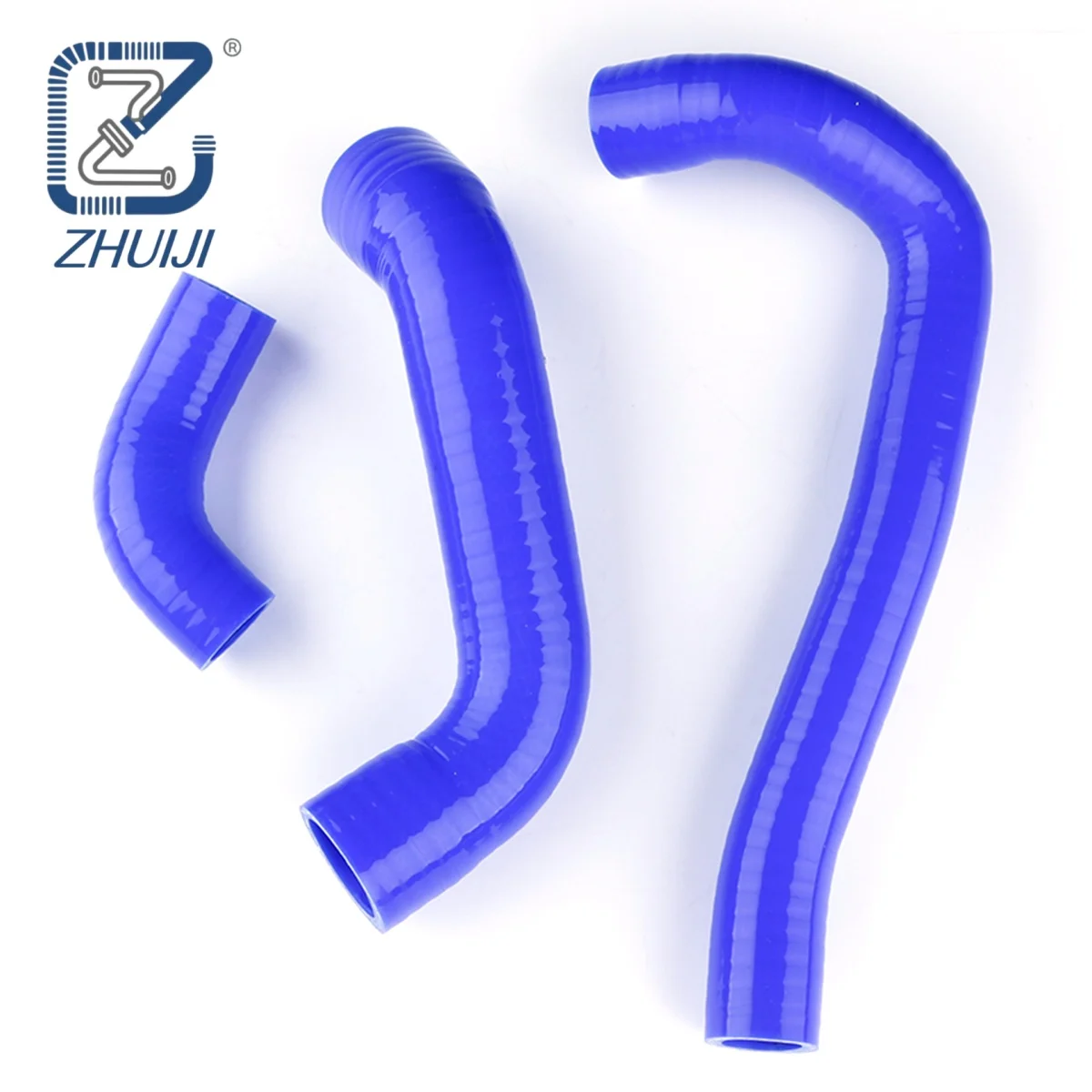 Труба ZHUIJI подходит для BMW K75 K75C K75S 1985-1996 годов мотоцикла, силиконовый шланг охлаждающей жидкости, комплект воздуховода