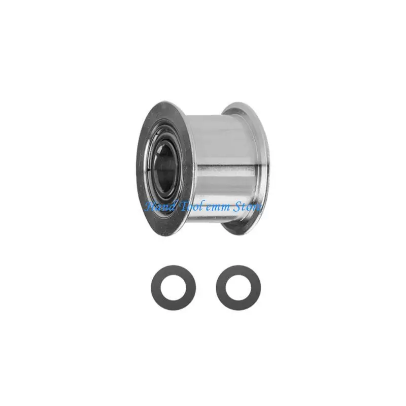

H37F Metal Smooth IdlerTiming Pulley for X1/X1C/P1P/P1S 3D Printer Part Pulley Wheel Timing XY Tensioner Idler Replacement
