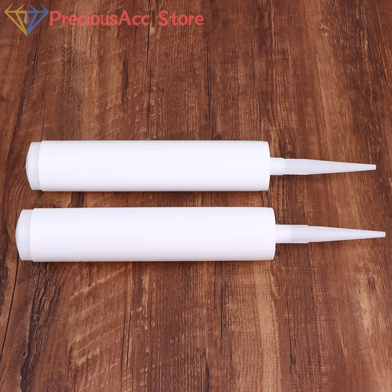 Hot Sale 1/3Pcs Empty Tube Refillable Sealant Bottle Tool Caulk Caps Caulking Sealant Tube Home Reusable Squeeze