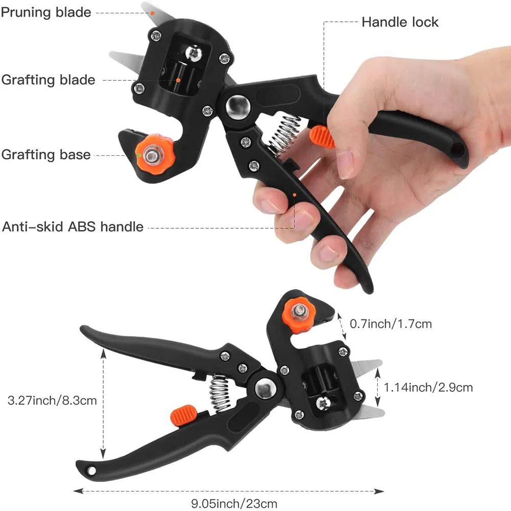 Professional Grafting Pruner Scissor, Branch Cutter, Secateur Pruning, Plant, Fruit Tree, Chopper, Vaccination Cut, Garden Tool