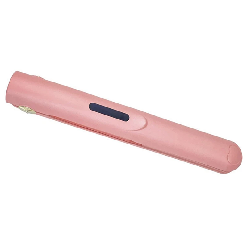ABKR-Mini Беспроводная USB-зарядка Портативный зажим для завивки и выпрямления волос Маленький выпрямитель для волос двойного назначения