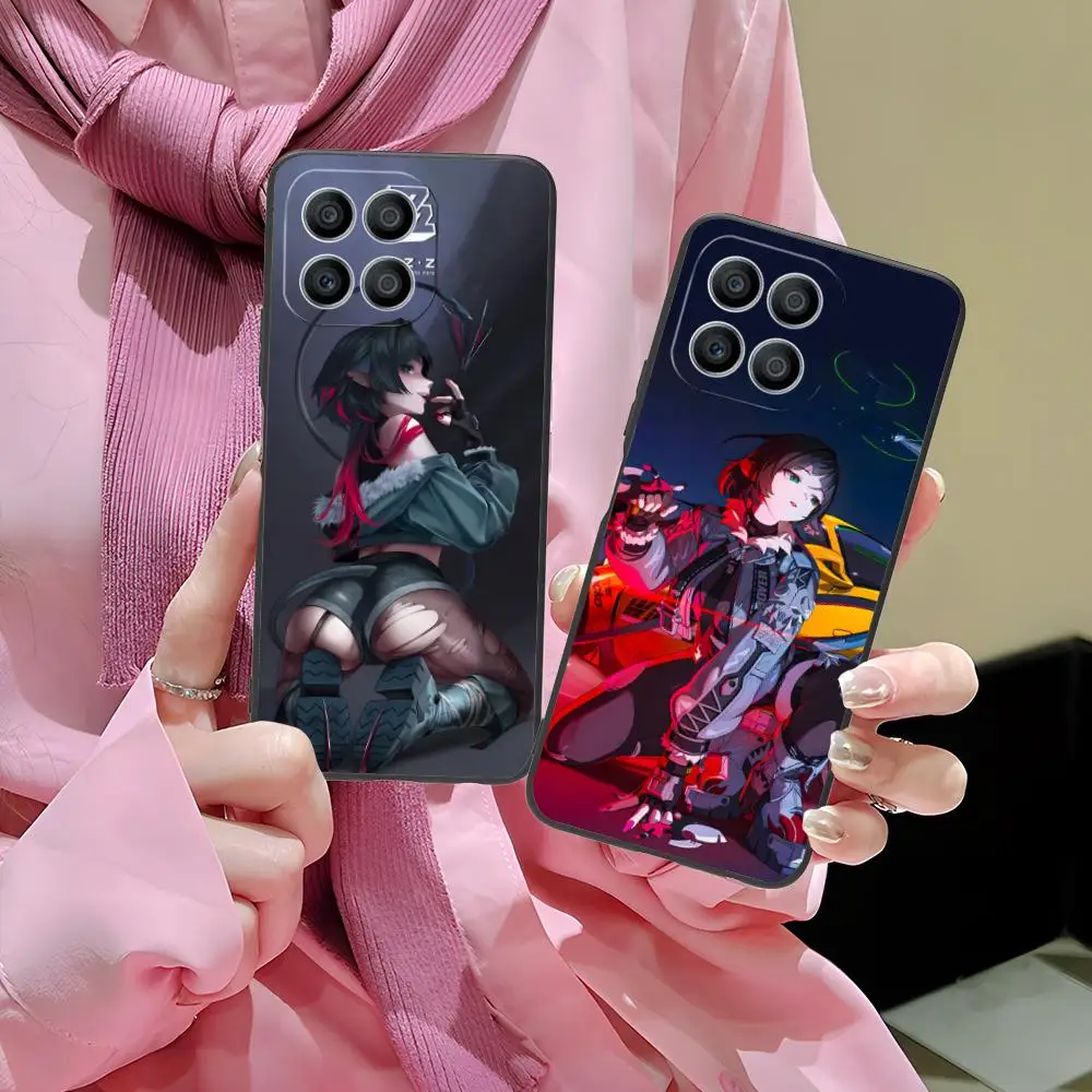 

Zenless Zone Zero Jane Doe Phone Case for Honor 90 80 70 60 50 30 20 10 9 8 7 Pro S SE Lite 5G Colour Printing Protective Pretty