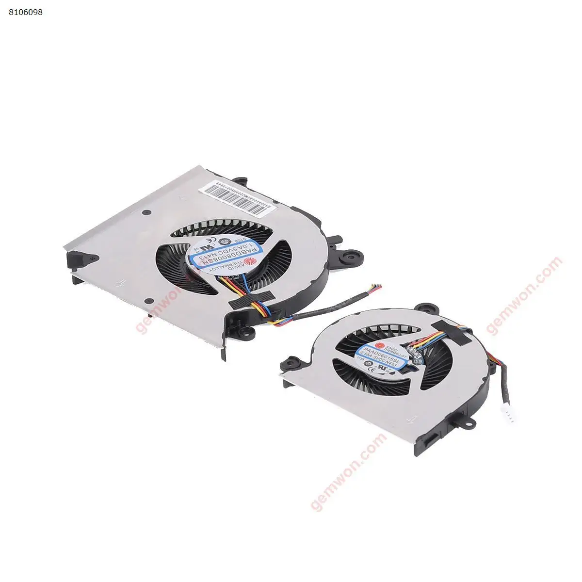 Laptop Cooling Fan for MSI GF63 GF65 MS-16R1/R3/R5 WF65 L+R