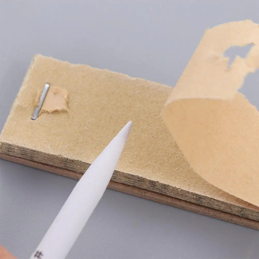 16pcs Solid Blending Stump and Tortillion Set Durable Exquisite Pencil Blending Sticks Multiple Size Convenient