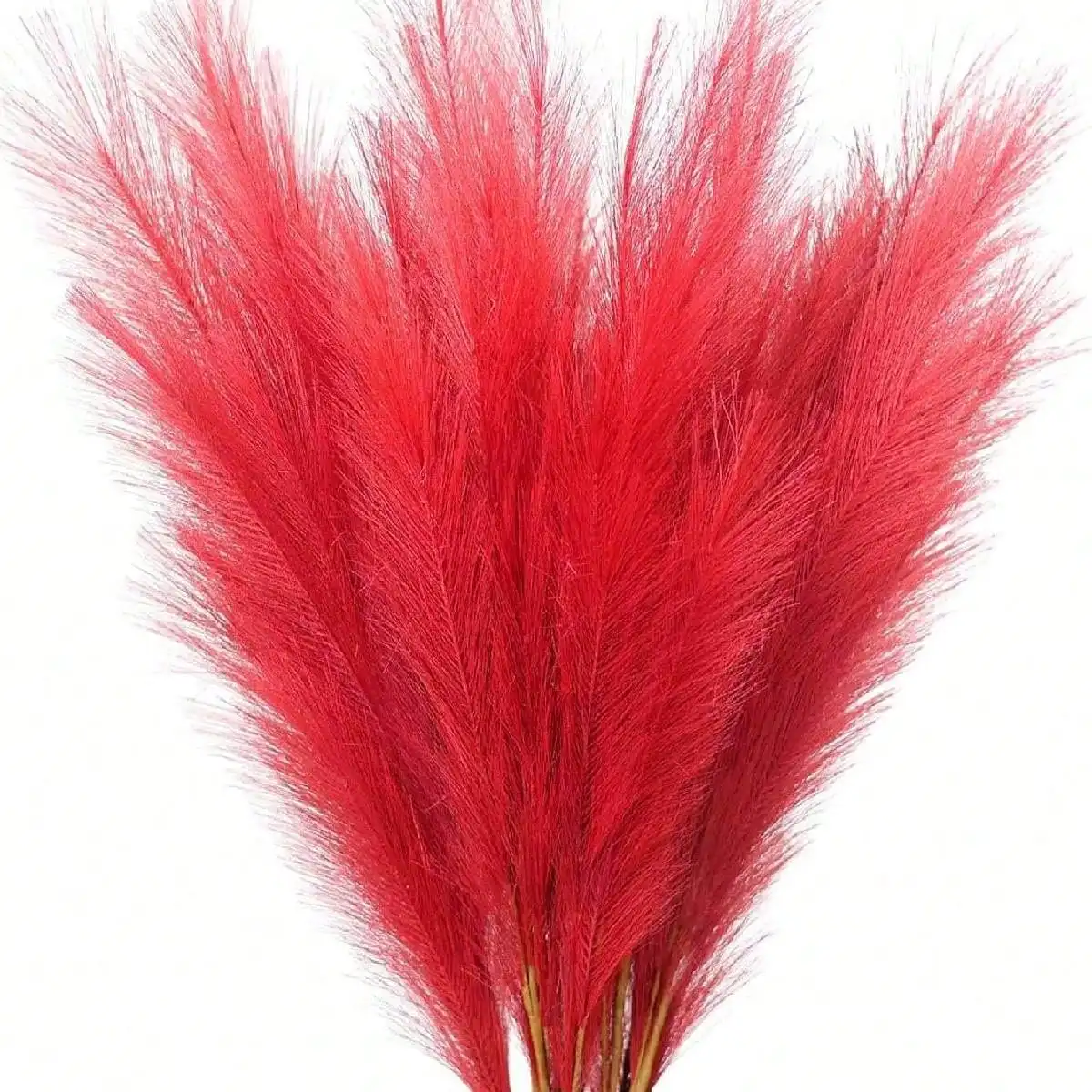 Red Artificial Reeds for Wedding Party Decoration