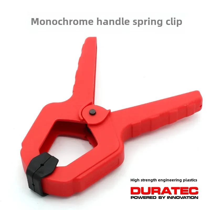 Duratec Woodworking A- Shaped Clamp Strong Fixation Quick Clamp Wood Board Model Plastic Spring Clamp G-Shaped F Clamp Tightener