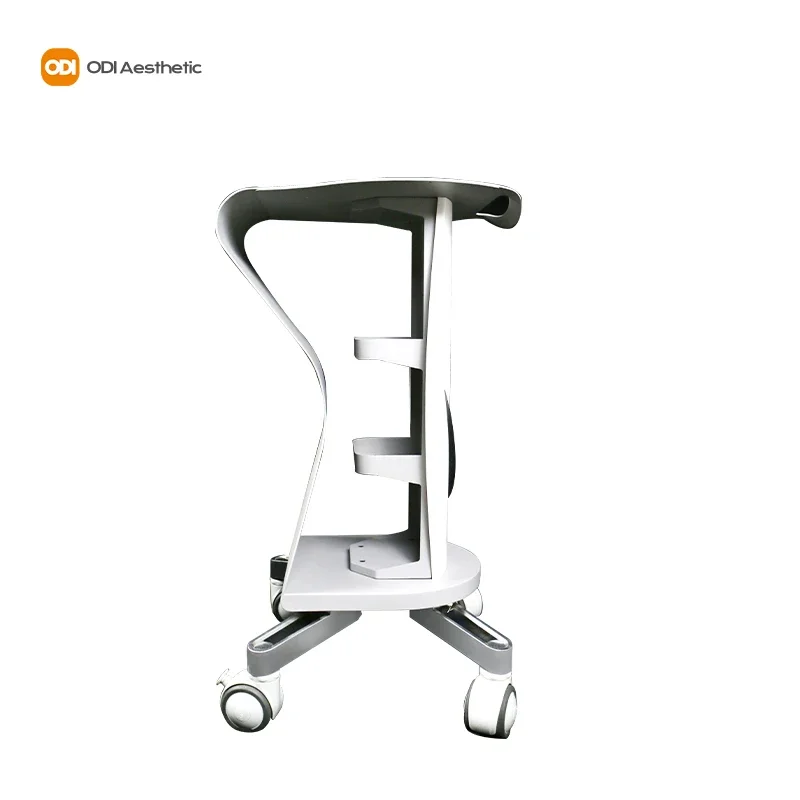 Carrello in piedi per scaffale per strumenti di bellezza per salone spa con ruote per carrello per salone di bellezza per macchina laser Elight Ipl per il viso