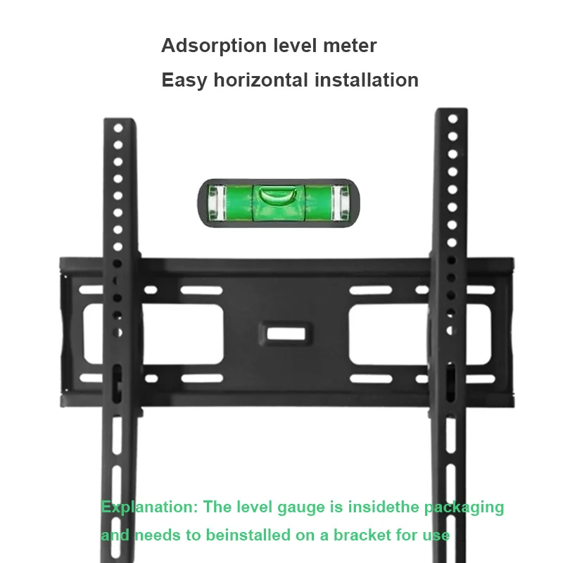 Suporte de Parede Universal para TV, Compatível com a Maioria das TVs LED e Plasma de 23-63 polegadas, Suporte com VESA Máx. 400X400mm, Suporta até 99 Libras, Economia de Espaço para o Lar