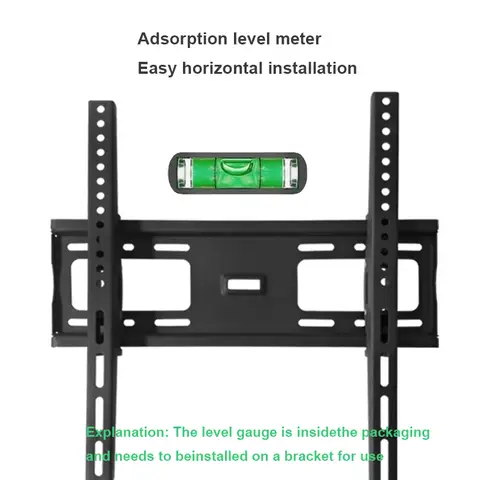 Universal  TV Wall Mount Bracket for Most 23-63 in LED Plasma TV Stand Holder Max VESA 400X400mm up to 99Lbs Space Saving Home