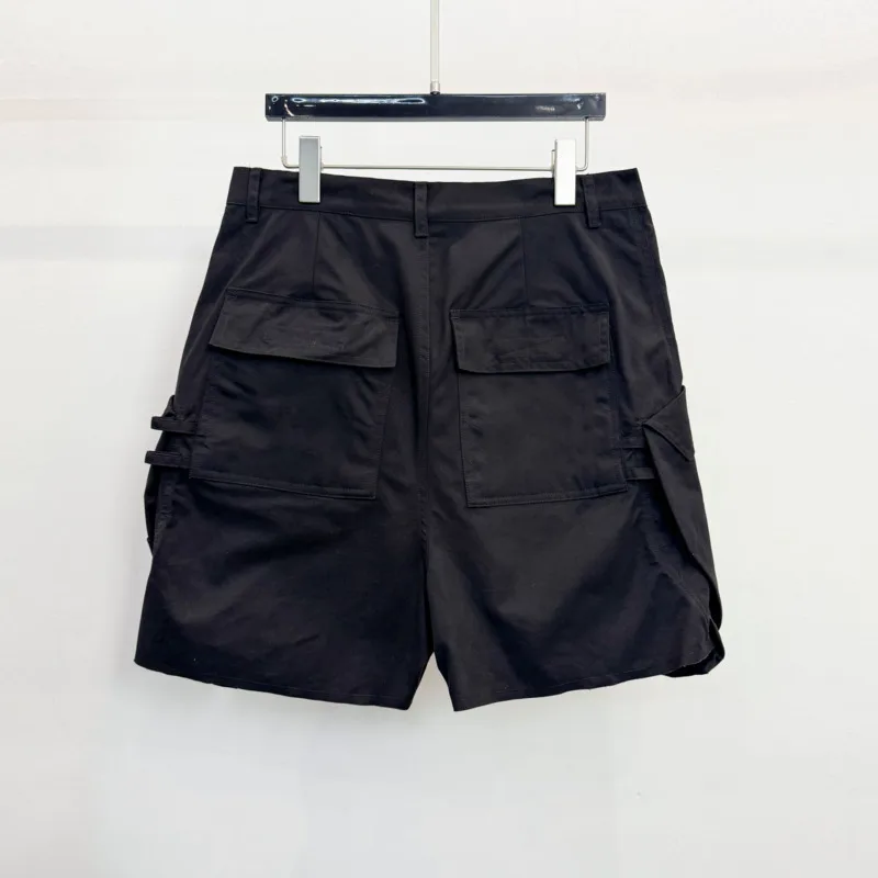 HKSH 2026 Summer New Men's Tide Dark RO Style Cotton Shorts Canvas Texture Pockets Versatile Breathable Chic Ins Capris HK25048