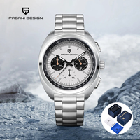 2025 New PAGANI DESIGN Men's Watches Top Luxury Quartz Wristwatch Speed Chronograph Watch For Man AR Sapphire Luminous With Box