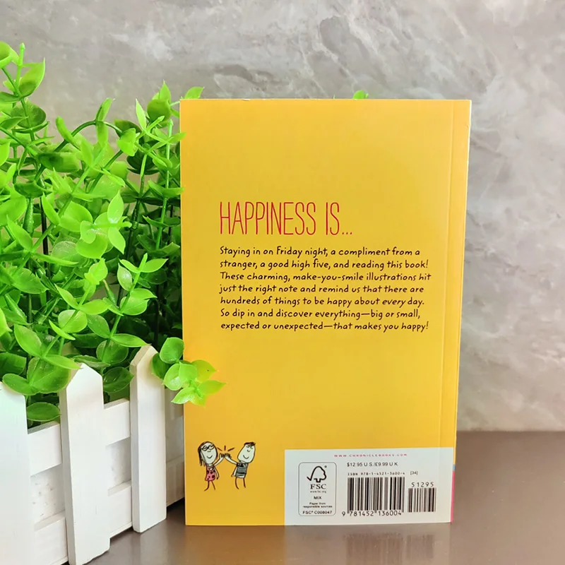 Счастье - 500 штук, которые будут счастливы о английской версии. Книги по английскому языку. Libros Livros.