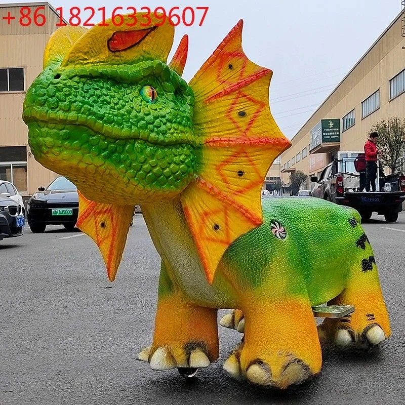 Children's Electric Amusement Car Battery Car Children's Park Simulation Animal Ride Outdoor Amusement Battery Car