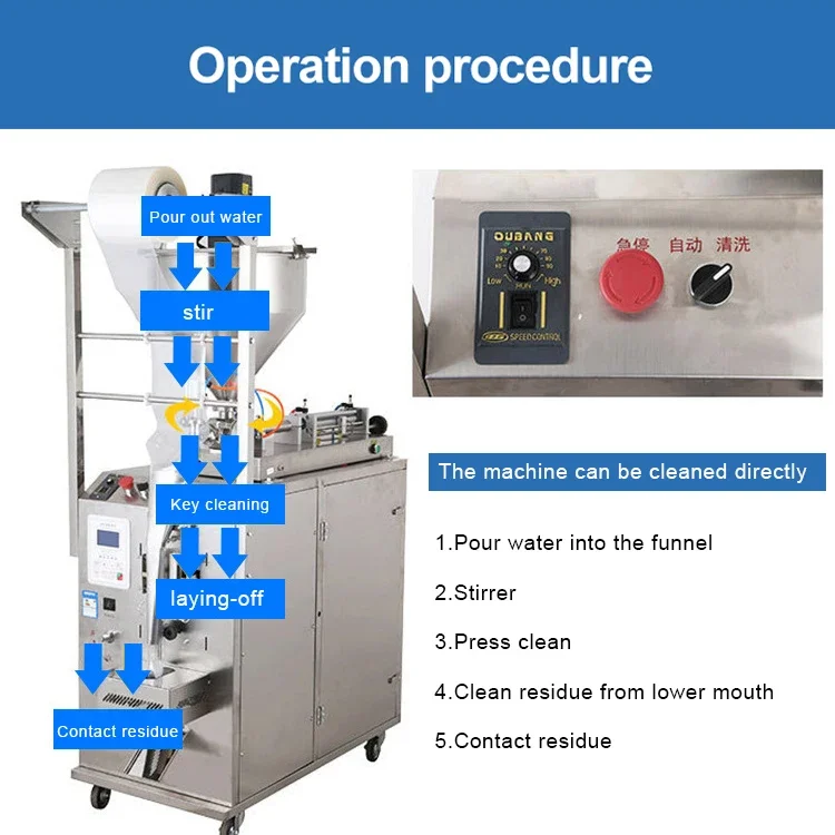 Automatic Vertical Small Bag Liquid Pouch Honey Stick Sachet Packing Machine Milk Jam Soup Water Oil Filling Packaging Machine