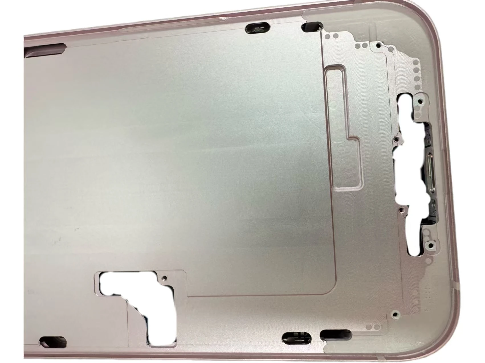 DIY 15 Plus frsme with button and sim tray,not include back glass,with mesh